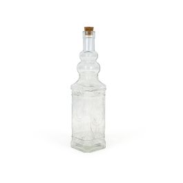 Botella de vidrio Himark con tapón de corcho 750 ml - La Mediterranea (24 Unidades) Botella de vidrio Himark con tapón de corcho 750 ml - La Mediterranea (24 Unidades)