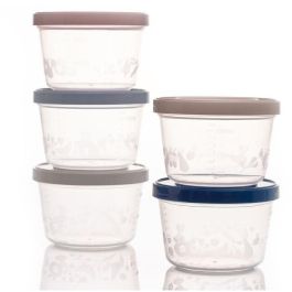 5 cajas de almacenamiento de 250 ml 5 cajas de almacenamiento de 250 ml
