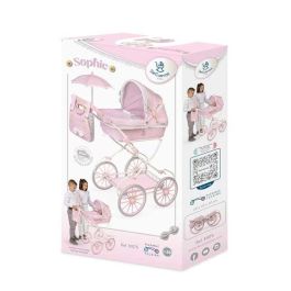 Coche de muñeca plegable con sombrilla y bolso - para muñecas de hasta 48 cm. Coche de muñeca plegable con sombrilla y bolso - para muñecas de hasta 48 cm.