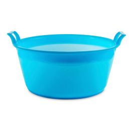 Barreño redondo azul ø 50 x 25,5 cm 28l Precio: 18.79000046. SKU: S7912762