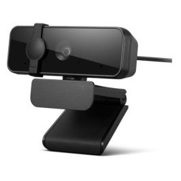 Lenovo Webcam Essential Full HD 1080p 2 Megapixel CMOS con Micrófonos Estéreo Duales para Videoconferencias