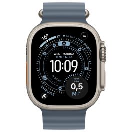 Apple Watch Ultra 3 Titanium Cellular 49mm - Reloj Inteligente con Correa Maritimblau