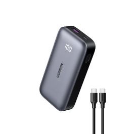 UGREEN 25185 Powerbank Mini 10000mAh Carga Rápida 30W Gris