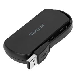 Targus ACH114EU Hub USB 2.0 de 4 Puertos 480 Mbps Negro