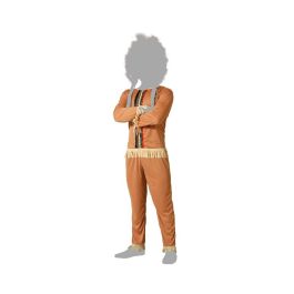 Disfraz Indio Hombre Adulto Marrón Claro XL Disfraz Indio Hombre Adulto Marrón Claro XL
