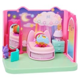 Spin Master 6062037 Casa de Muñecas de Gabby Habitación Dulces Sueños Sueñigata con Figura Kissing Cat, Muebles y Accesorios