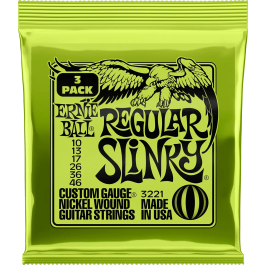 Ernie Ball Juego Eléctrica Slinky 10-46 Tripack (3) Precio: 18.02295. SKU: B14D6CQE5D