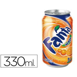 Fanta Refresco Naranja Lata 330 ml