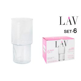 Set de 6 vasos Helen 515 cc - LAV (8 Cajas) Precio: 75.68999999. SKU: B1K272NBGV