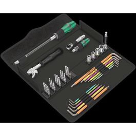 Wera 05134013001 Kraftform Kompakt F1 Fensterbau. Juego 36 destornilladores puntas Hexagonal Phillips Torx, 17.4cm con portabits Precio: 153.69000009. SKU: B13SNK7R52