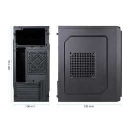 TooQ TQC-4702U3C-B carcasa de ordenador Mini Tower Negro TooQ TQC-4702U3C-B carcasa de ordenador Mini Tower Negro