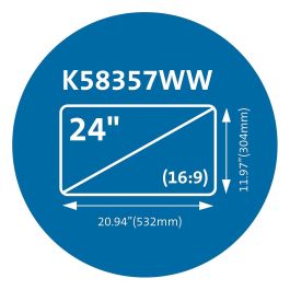 Filtro de Privacidad para Monitor Kensington K58357WW