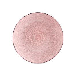 Plato Relieve Llano Rosa 27Cm Vessia (24 Unidades) Plato Relieve Llano Rosa 27Cm Vessia (24 Unidades)
