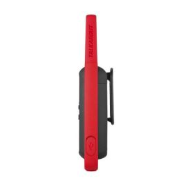 Motorola T62 Walkie Talkie Rojo, Pack de 2, Alcance 8 km, 18h Autonomía, LCD, PMR446, 59T62REDPACK