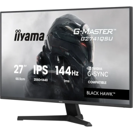 iiyama G-Master G2741QSU-B1 Monitor Gaming 27" QHD 2560x1440 IPS 1ms 144Hz Negro
