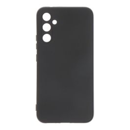 Carcasa negra de plástico soft touch para samsung a34 5 g