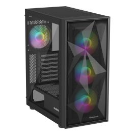 GENESIS Diaxid 605 Carcasa Gaming Midi Tower ARGB, USB-C, Compatible ATX, AIO 420mm, Cristal Templado y Filtro Antipolvo Negro Precio: 108.49999941. SKU: B1FGQ7CQM8