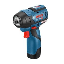Bosch Professional 06019E0103 Llave de impacto GDS 12V-115 con 2 baterías 3.0Ah y L-BOXX