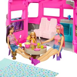 Barbie Mega Motorhome Vehículo Transformable para Muñecas con 7 Zonas de Juego, Tobogán Extensible y Múltiples Accesorios Barbie Mega Motorhome Vehículo Transformable para Muñecas con 7 Zonas de Juego, Tobogán Extensible y Múltiples Accesorios