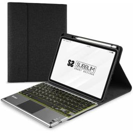 SUBBLIM Funda con Teclado KEYTAB Pro BT Touchpad Retroiluminado para iPad 10.9" 10a Gen Black Precio: 47.49999958. SKU: B12JHRQTYZ
