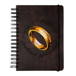 ERIK Cuaderno El Señor de los Anillos A5 90 Hojas Tapa Dura Wire-o Banda Elástica Bolsillo Interior Esquinas Redondeadas Precio: 8.49999953. SKU: B1622KX2X8