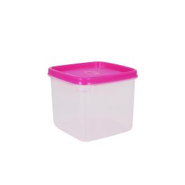 Inde Fiambrera Cuadrada 0.75L, 12x12x10 cm (12 Unidades)