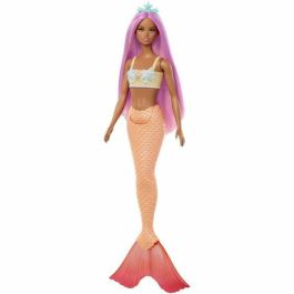 Barbie Sirena Rosa HRR05 Muñeca Sirena con Pelo Rosa y Aleta Naranja Precio: 27.50000033. SKU: B1K3GVWSS8