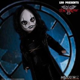 MEZCO TOYZ Figura The Crow Living Dead Dolls 25cm Articulada con Ropa Realista