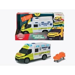 Dickie Toys SMOB203713014002 Ambulancia Samu IVECO Daily con Rueda Libre y Efectos de Luz y Sonido Precio: 26.49999946. SKU: B1CVZJC4QQ