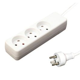 Garbot Plast Power Strip 3-way K outlet, White, 1.0 m Power Cord, K plug Precio: 10.50000006. SKU: B1DVT6JATP