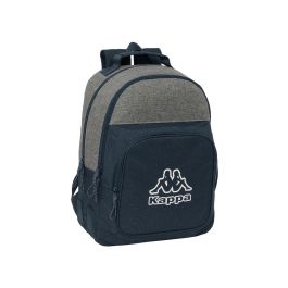 Mochila Escolar Kappa Dark navy Gris Azul marino 32 x 42 x 15 cm