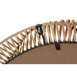 Espejo de pared Home ESPRIT Natural Tropical 70 x 6 x 70 cm