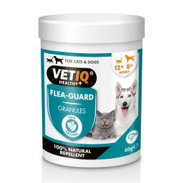 VetIQ Flea Guard Powder Antipulgas y Antigarrapatas Natural 60g para Perros y Gatos con Vitaminas B, Levadura, Zinc y Ajo Precio: 7.5000002. SKU: B18FB67TLV