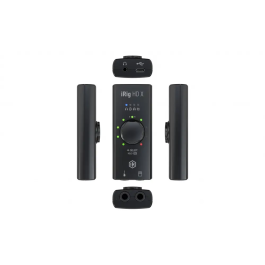 IKMULTIMED Irig Hd-X Interfaz de Audio para Guitarra y Bajo, 13.5x4.3x13.5 cm