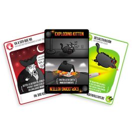 Asmodee Exploding Kittens Edición 2 Jugadores EKIEK09ES Juego de Cartas