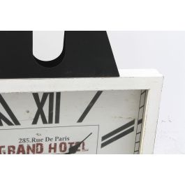 DKD Home Decor Reloj de Pared Tradicional Blanco Negro 60 x 89 x 6 cm (2 Unidades)