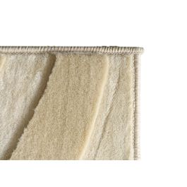 DKD Home Decor Alfombra Urban de poliéster Beige 200 x 140 cm Antideslizante