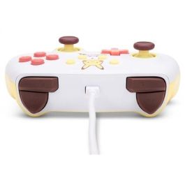 Power A 1522661-01 Mando con Cable Mejorado para Nintendo Switch - Diseño Pikachu, Botones Asignables, Cable USB-C 3m