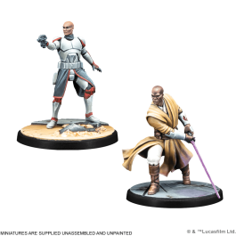 Star Wars Shatterpoint Juego de Mesa This Partys Over Squad Pack SWP08 con 4 Miniaturas