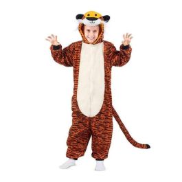 Disfraz tigre talla unica child (kigurumi con capucha y cola) Disfraz tigre talla unica child (kigurumi con capucha y cola)