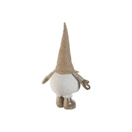 Figura Navidad Moderna DKD Home Decor Beige Blanco 20 x 58 x 30 cm (2 Unidades)