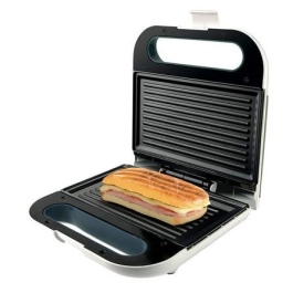 SANDWICHERA TAURUS PHOENIX GRILL - 800W - PLACAS GRILL ANTIADHERENTES - 2 PILOTOS LUMINOSOS - ASA TOQUE FRÍO - ALMACENAMIENTO VERTICAL