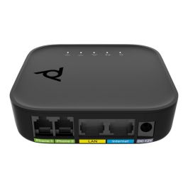 HP Poly ATA 402 2FXS Adaptador VoIP Open SIP Negro 2 FXS Puertos CC