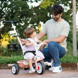Smoby Triciclo Be Move Confort Rosa para niños y niñas a partir de 1 año Smoby Triciclo Be Move Confort Rosa para niños y niñas a partir de 1 año