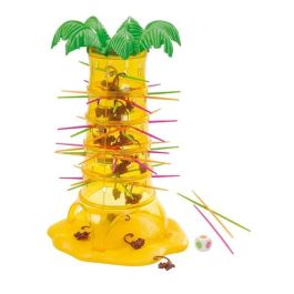 Mattel Juego Monos Locos - Juego de Mesa de Habilidad para Niños 5+ Años