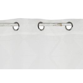 Cortina Urban DKD Home Decor Blanco 260 x 140 cm (2 Unidades)