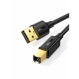 Cable USB 2.0 A a USB B Ugreen 10351 Negro 3 m