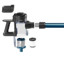 H.KoeNIG UP610 Aspiradora Vertical Inalámbrica 2 en 1 PowerClean, 150W, 0.8L, Azul