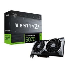 MSI VENTUS 2X OC GeForce RTX 5070 12GB GDDR7 NVIDIA PCI Express 5.0 Tarjeta Gráfica Gaming 8K DirectX 12 Ultimate