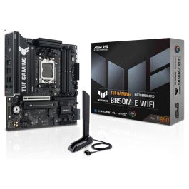 ASUS TUF GAMING B850M-E WiFi Placa Base para AMD AM5 DDR5 con WiFi 6E y Ethernet 2.5GbE